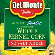 Del Monte Fresh Cut No Salt Added Whole Kernel Golden Sweet Corn