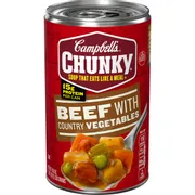 Campbell's Beef Soup with Country Vegetables