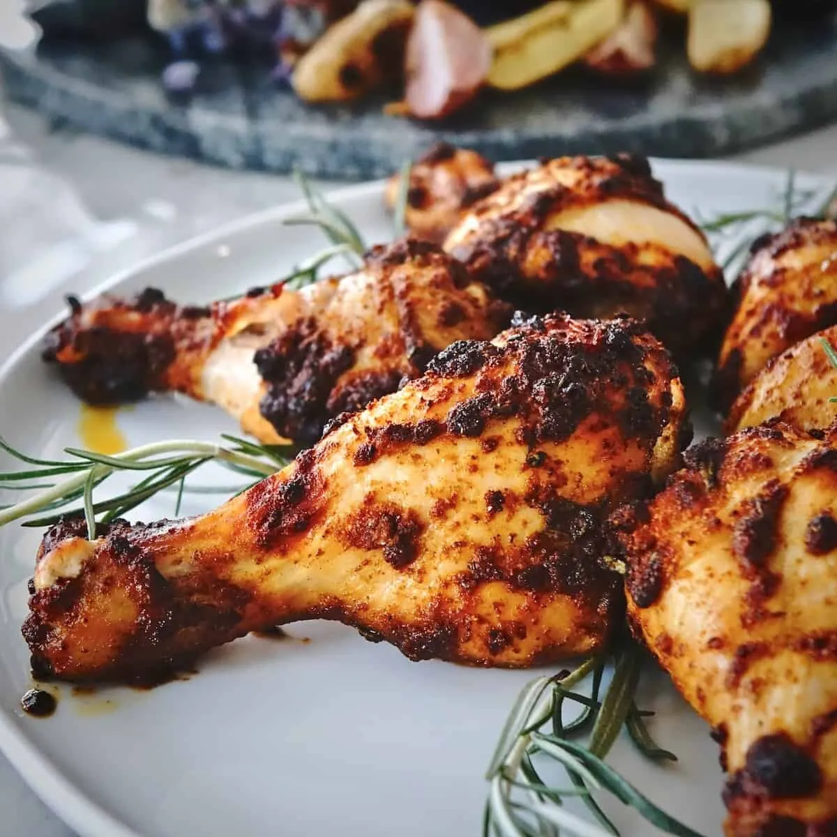 Hähnchenkeulen: German Crispy Baked Chicken Drumsticks