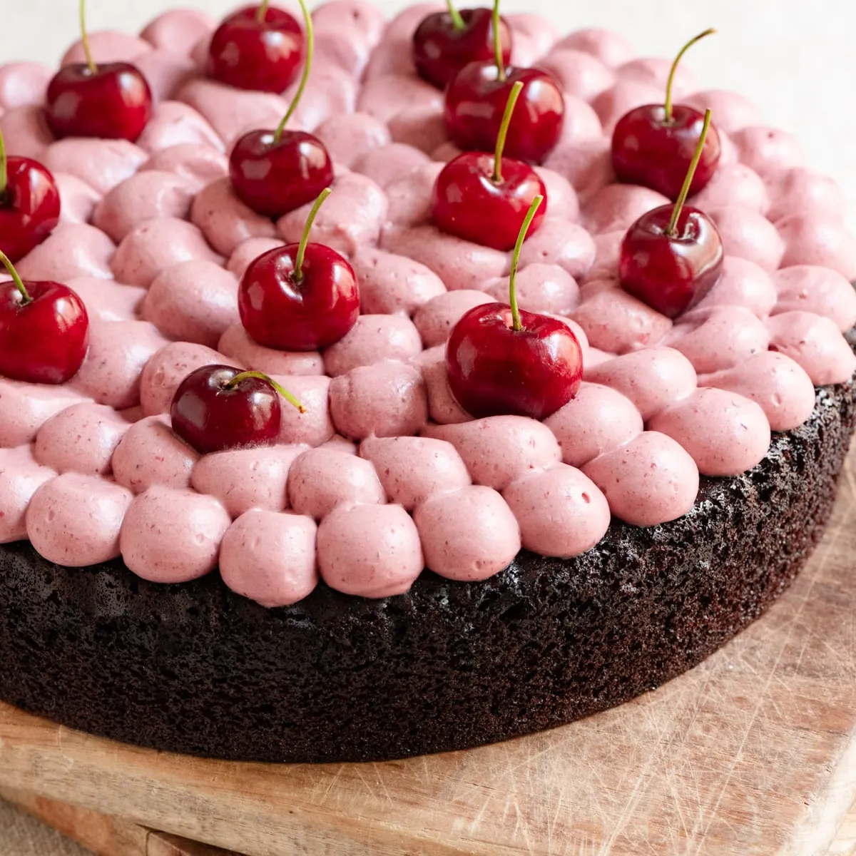 Whipped Cherry Ganache