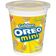 Oreo Mini Golden Sandwich Cookies - Go-Pak
