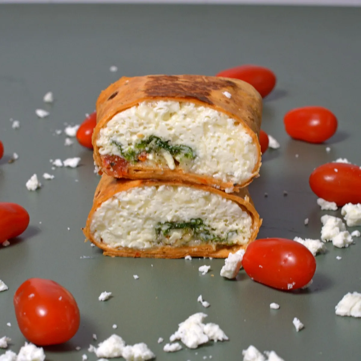 Spinach Egg White Wraps