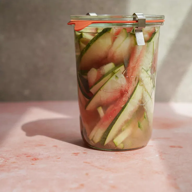 Pickled Watermelon Rind