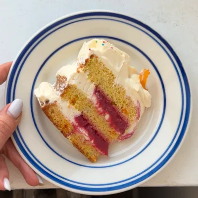 Recipe 'Rhubarb Chiffon Cake'