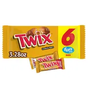 TWIX Fun Size Caramel Chocolate Cookie Candy Bar Bulk Pack Pack of