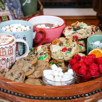 Recipe 'Christmas Inspired Kitchen Sink Cookies '