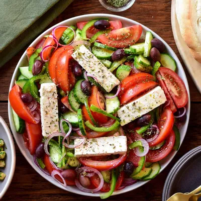 Recipe 'Greek Village Salad (Horiatiki Salata)'