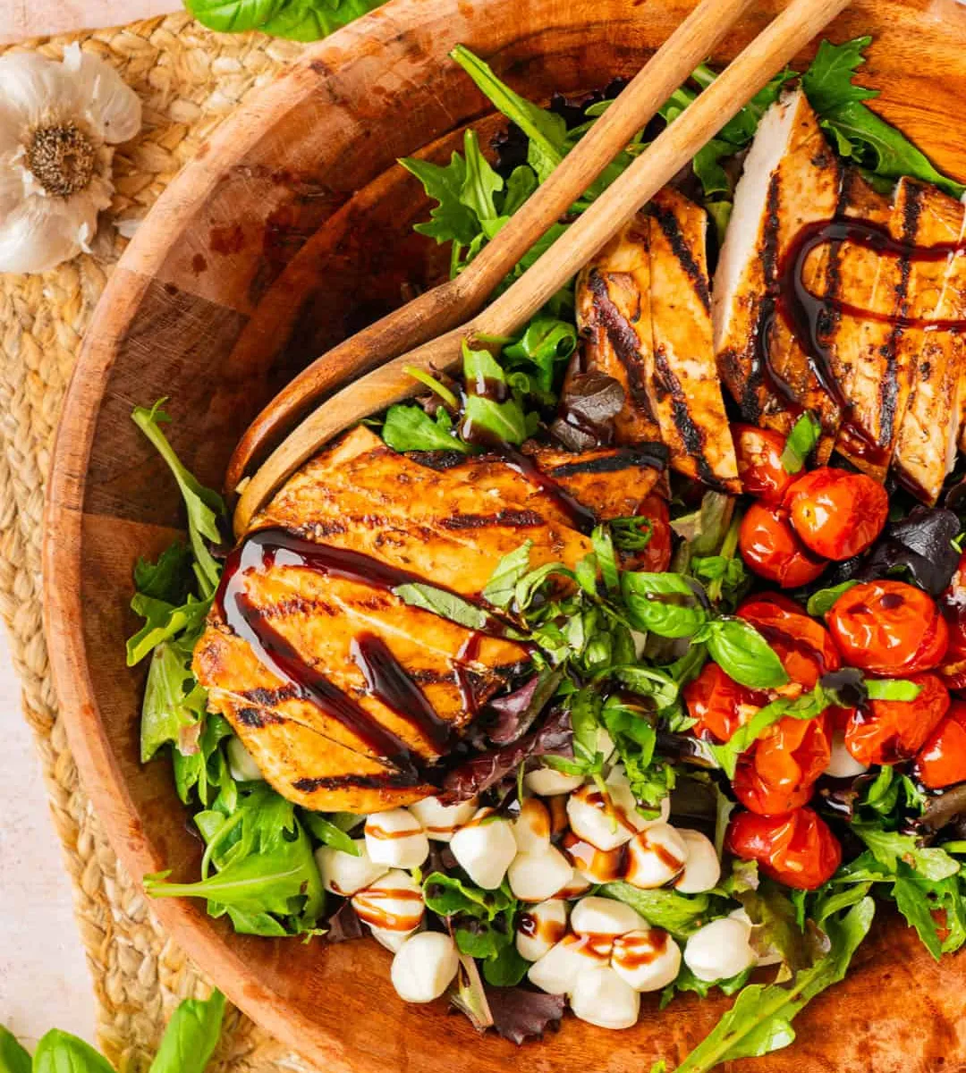 Chicken Caprese Salad
