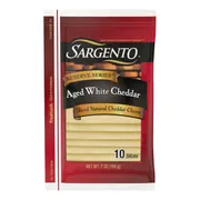 Sargento Reserve Series™ Sliced Aged White Natural Cheddar Cheese
