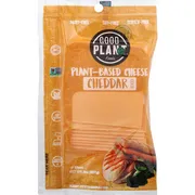 GOOD PLANeT Foods Cheese Slices, Cheddar, Plant-Based