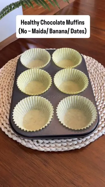 Ragi Chocolate Muffins
