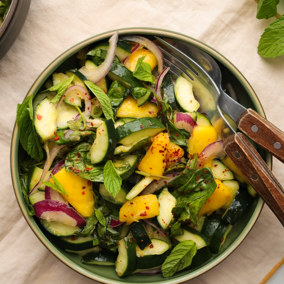 Cucumber and Mango Salad