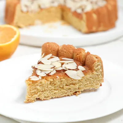 Recipe 'Protein Orange Almond Cake with Honey Orange Glaze'