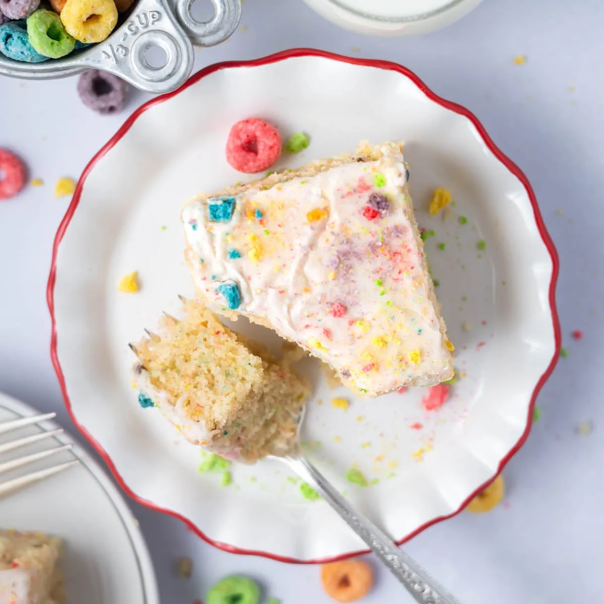 Simple One Layer Cereal Cake