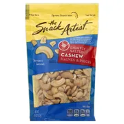 The Snack Artist Lightly Salted Cashew Half Pieces