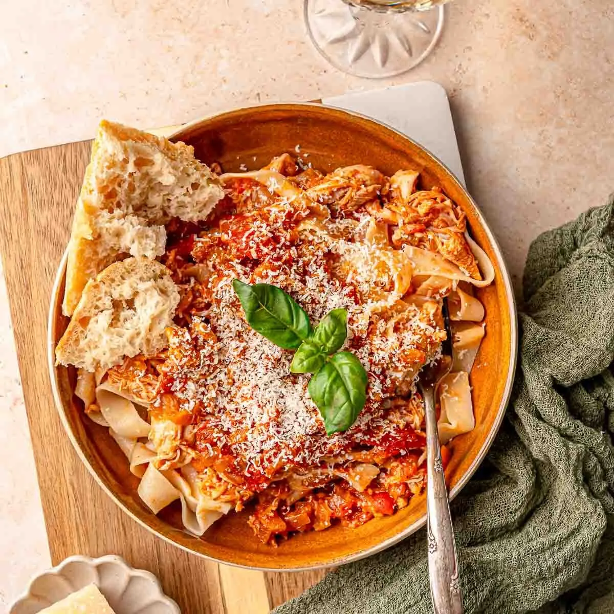 Braised Chicken Ragu