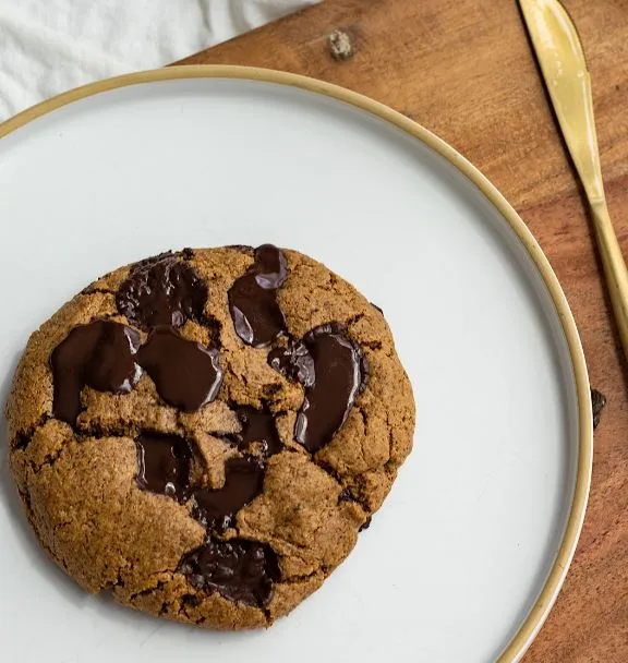 Healthy Single Serve Chocolate Chip Cookie