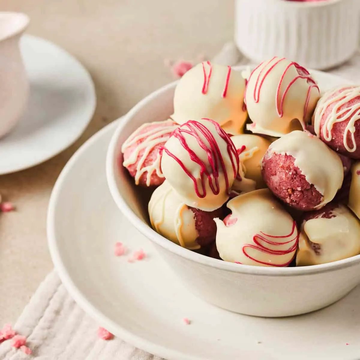 Strawberry Cake Balls