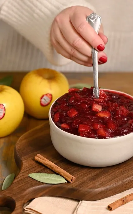 Apple Cranberry Sauce