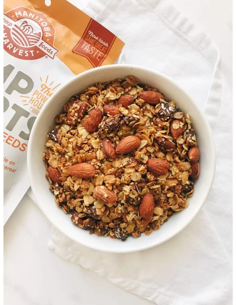 Spiced Hemp Seed Granola