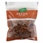 Signature Farms Pecan, Unsalted, Halves
