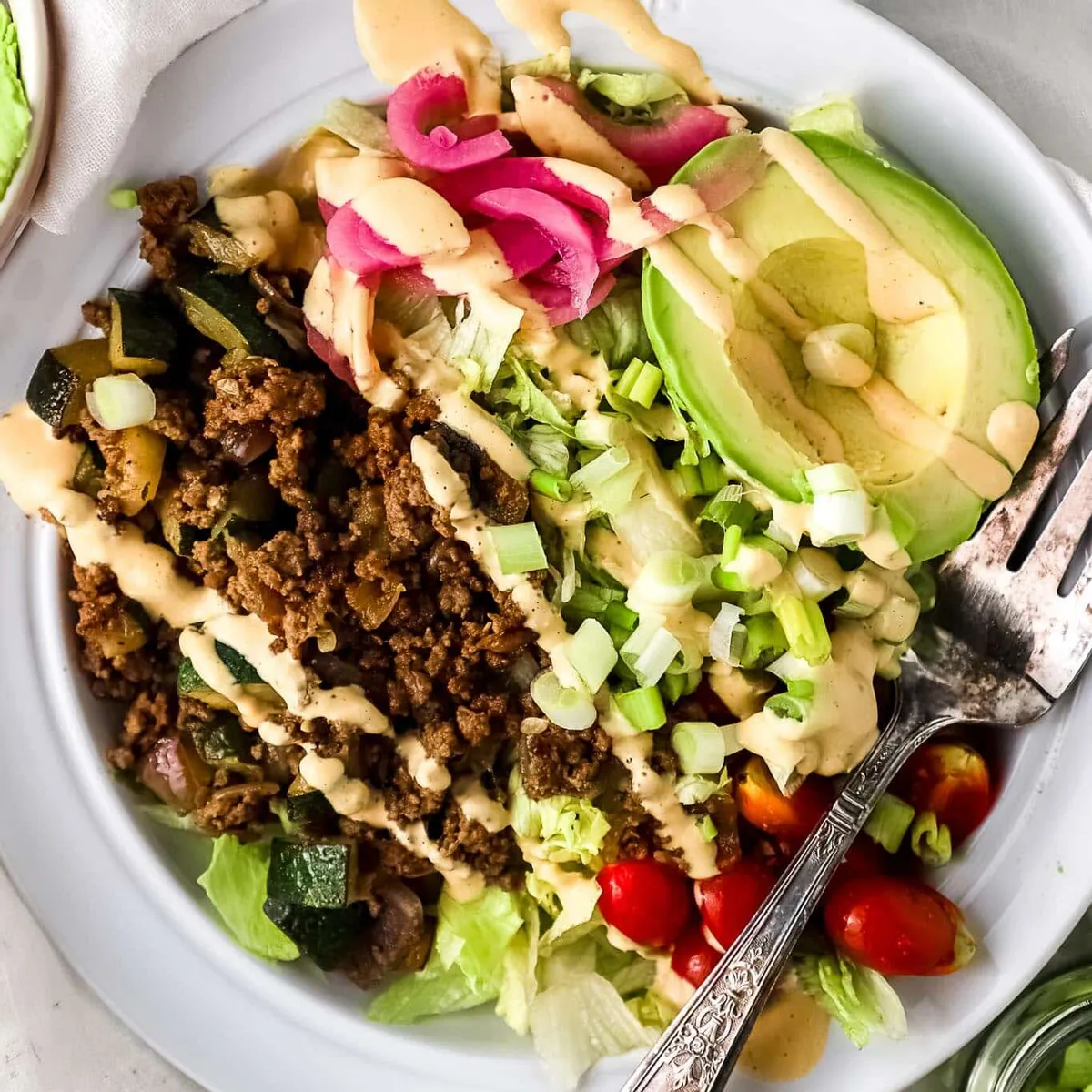 Big Mac Burger Bowls – Easy & Healthy Deconstructed Burger Recipe