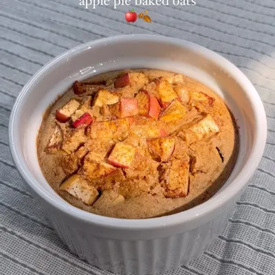 Recipe 'Apple Pie Baked Oats'