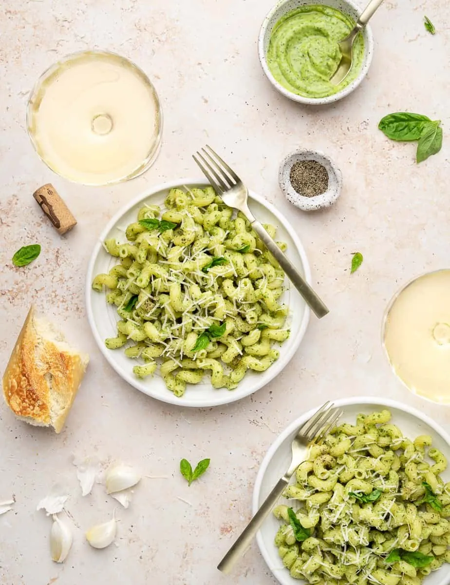 Avocado Pesto Pasta