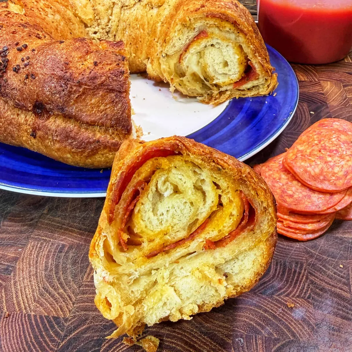 Pepperoni Pizza Bundt Cake: A Unique Twist on Classic Flavor