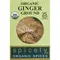 Spicely Organics Ginger, Ground, Organic