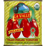 La Valle Tomatoes, Organic, Italian Peeled
