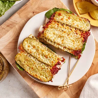 Recipe 'Viral Low-Carb Pickle Sandwich'