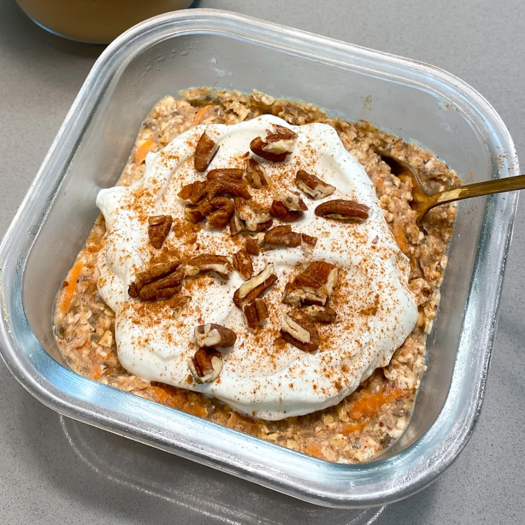 Carrot Cake Overnight Oats