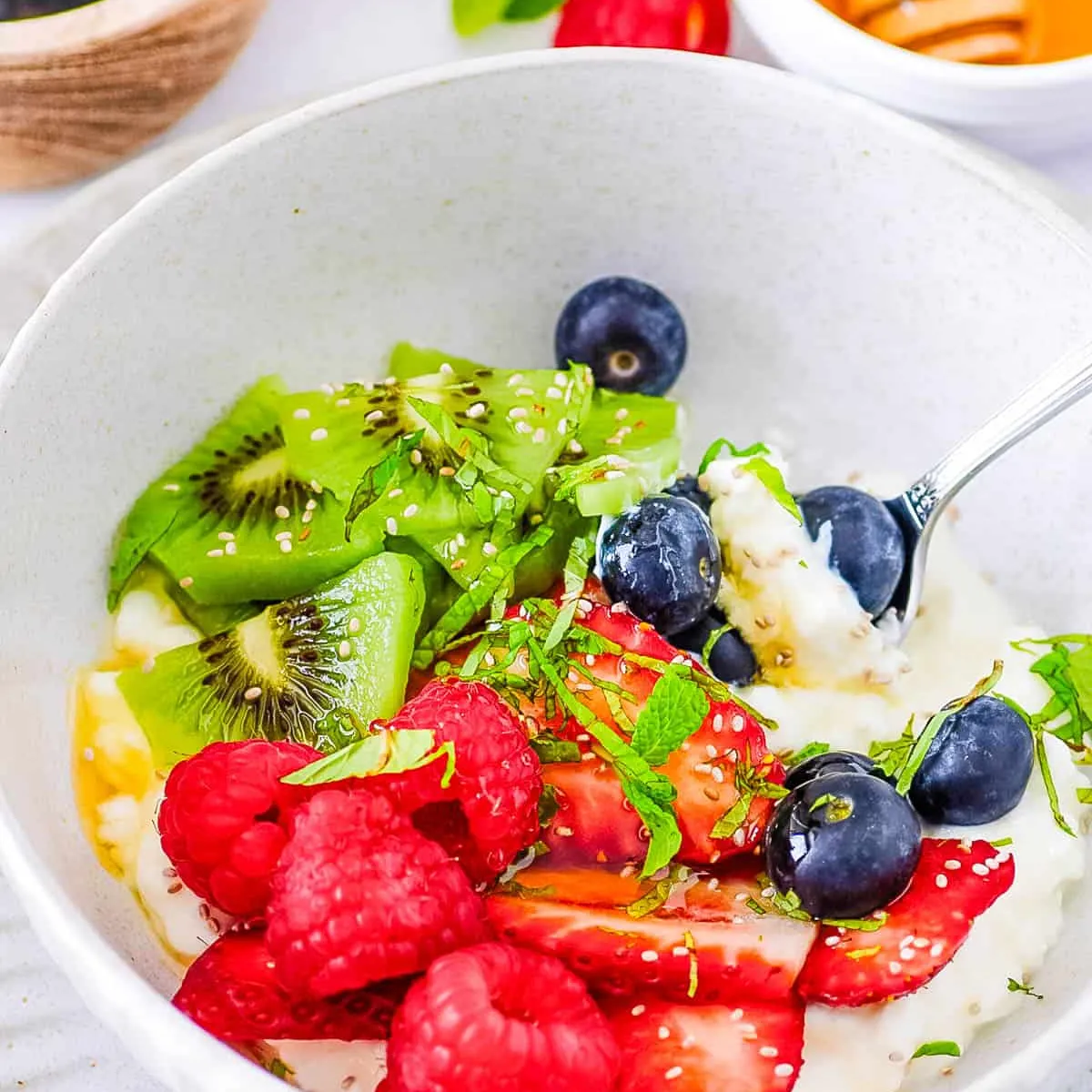 Cottage Cheese With Fruit