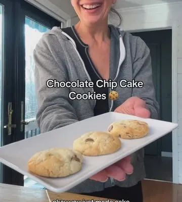Recipe 'Chocolate Chip Cake Cookies'