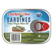Chicken of the Sea Sardines, Extra Virgin Olive Oil