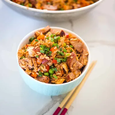 Recipe 'Duck Fried Rice'