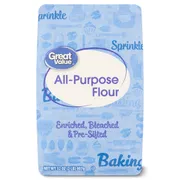 Great Value Enriched, Bleached & Pre-sifted All-purpose Flour