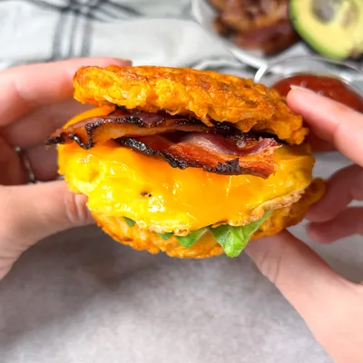 Recipe 'Hash Brown Breakfast Sandwich'