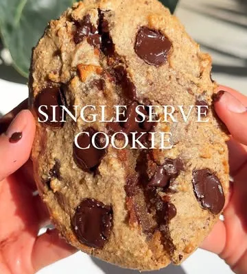 Recipe 'Healthier GIANT single serve chocolate chip cookie'
