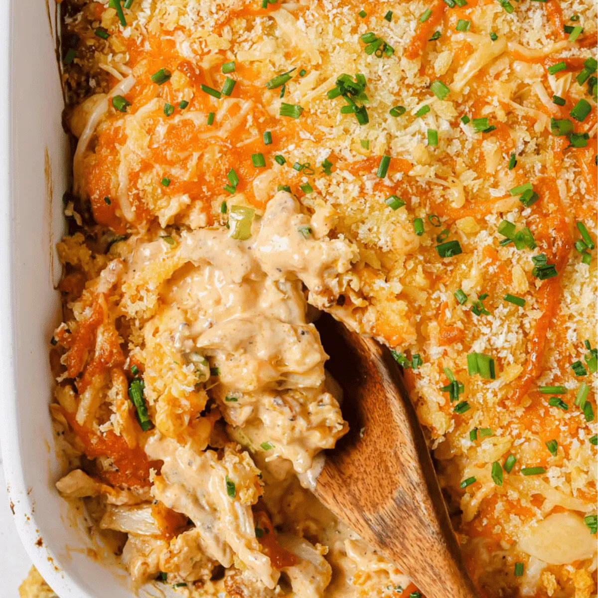 Buffalo Cauliflower Casserole