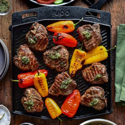 Recipe 'Marinated Greek Lamb Chops (Cast Iron or Grilled)'