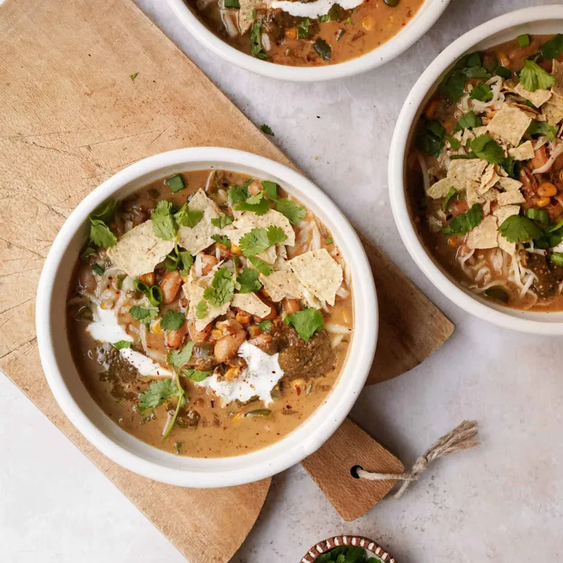 Creamy Tortilla Soup Recipe
