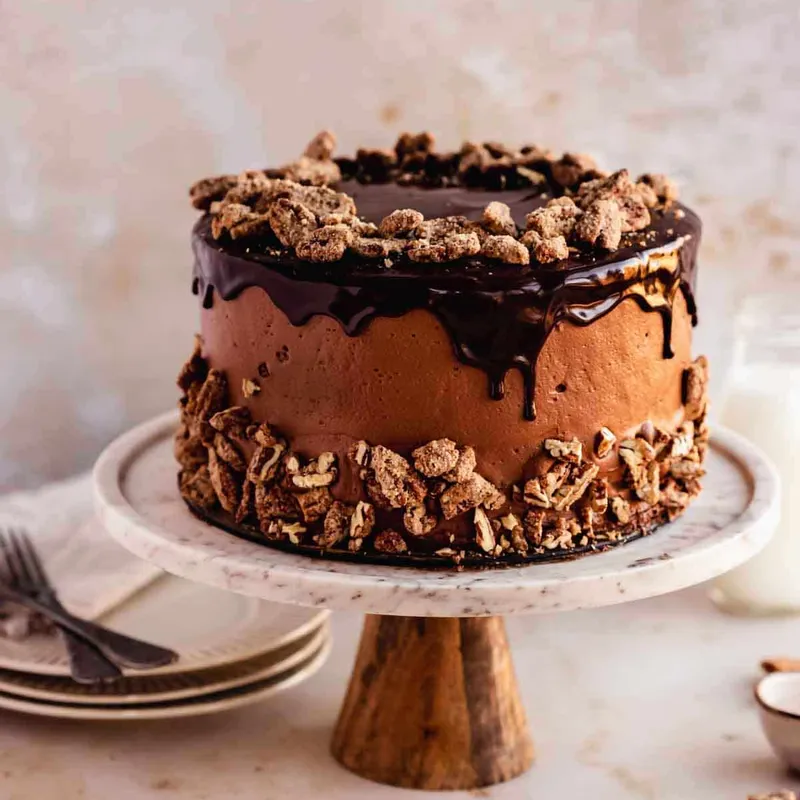Chocolate Praline Cake