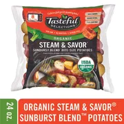 Tasteful Selections Organic Sunburst Blend Steam & Savor 3-Bite Baby Potatoes