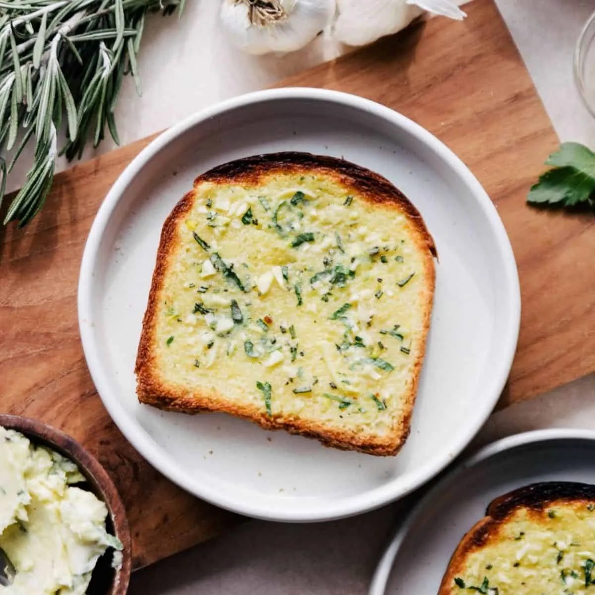 Brioche Garlic Bread