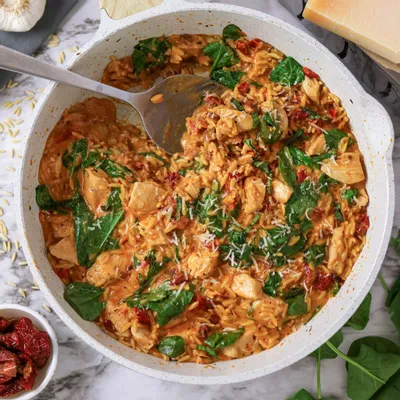 Recipe 'Marry Me Chicken Orzo'