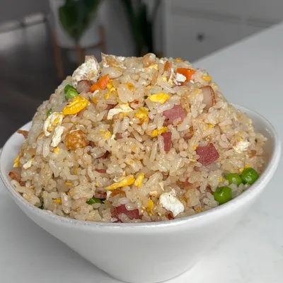 Recipe 'Fried Rice with Bacon'