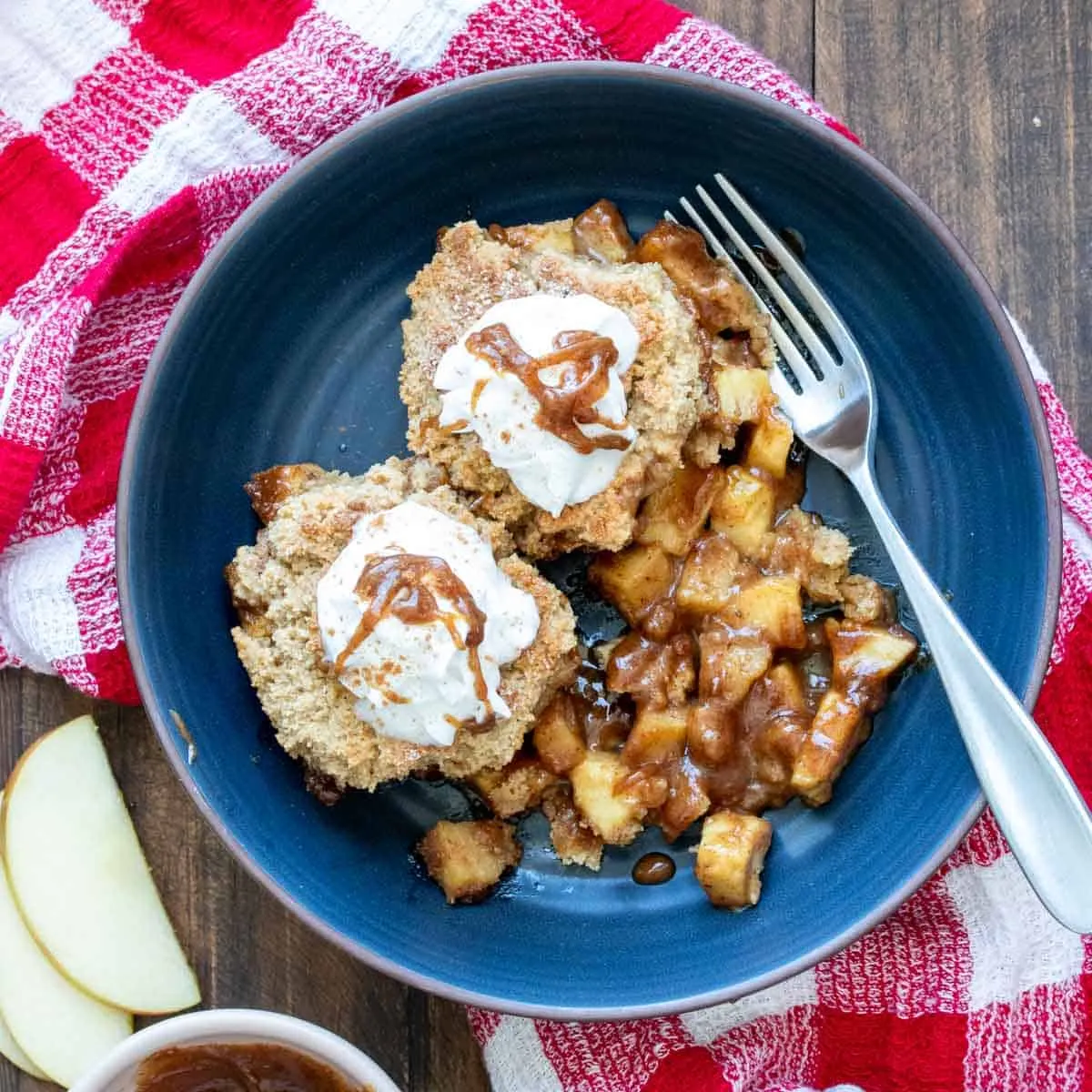 Vegan Apple Cobbler
