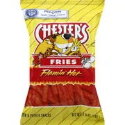 Chester's Flamin' Hot Fries Flavored Corn & Potato Snacks, Bag